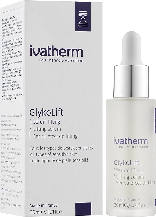 Face Lifting Serum - Ivatherm Glykolift Lifting Serum — photo N2