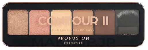 Contour Palette - Profusion Cosmetics Makeup Case — photo Contour II