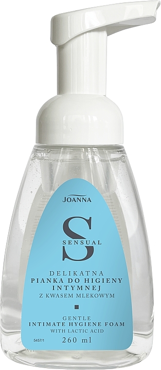 Gentle Intimate Hygiene Foam - Joanna Sensual Gentle Intimate Hygiene Foam — photo N1
