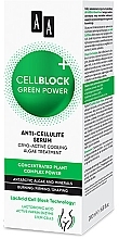 Fragrances, Perfumes, Cosmetics Anti-Cellulite Body Serum - AA Cell Block Green Power Anti-Cellulite Serum (tester)