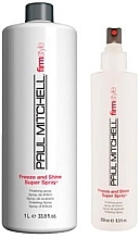 Fragrances, Perfumes, Cosmetics Set - Paul Mitchell Freeze & Shine Refillable Sprays (spray/250ml + spray/1000ml)