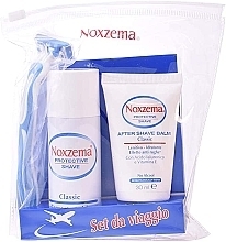 Set - Noxzema Protective Shave Classic Travel Kit (sh/foam/50ml + af/sh/balm/30ml + razor/1pcs) — photo N1