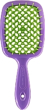 Fragrances, Perfumes, Cosmetics Hair Brush, violet-green variant 2 - Janeke Superbrush