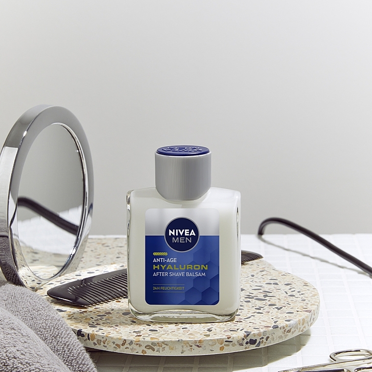 Anti-Aging After Shave Balm with Hyaluronic Acid - Nivea Men Anti-Age Hyaluronic After Shave Balm — photo N3