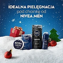 セット - NIVEA MEN Deep Collection (deo/roll/50ml + sh/gel/250ml + cr/75ml + after/sh/lot/100ml) — photo N2