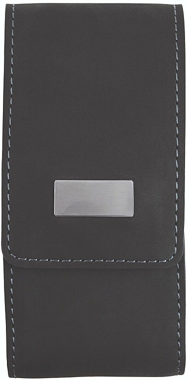 Manicure Set, 5.5x11.5x3 cm, black - Erbe Solingen Manicure Pocket Case Hunter — photo N3