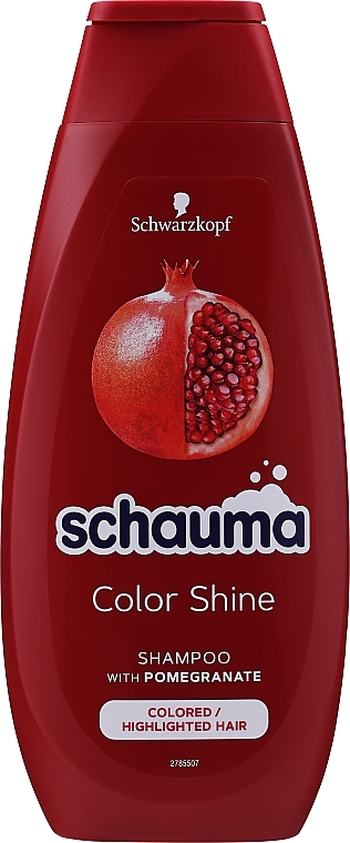 Hair Shampoo "Color Shine" for Colored Hair - Schwarzkopf Schauma Shampoo — photo N1