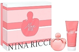 Fragrances, Perfumes, Cosmetics Nina Ricci Nina Rose - Set (edt/50ml + b/lot/75ml)