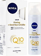 Fragrances, Perfumes, Cosmetics Anticellulite Body Serum - NIVEA Q10 Firming Anti Cellulite Serum