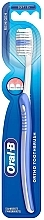 Fragrances, Perfumes, Cosmetics Soft Orthodontic Toothbrush, White & Blue - Oral-B Ortho Toothbrush