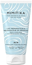 Fragrances, Perfumes, Cosmetics Tanning Lotion - Mimitika Prep & Prolong Tan Enhancing Lotion