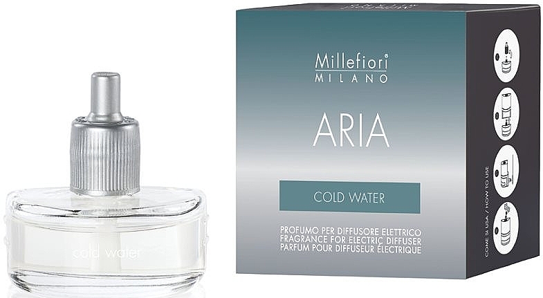 Air Freshener Refill - Millefiori Milano Aria Cold Water Refill — photo N1