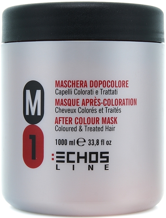 Color-Treated & Damaged Hair Mask - Echosline M1 Color Care After Color Mask — photo N1