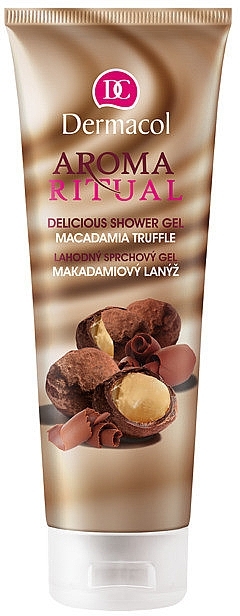 Shower Gel ‘Macadamia and Truffle’ - Dermacol Aroma Ritual Shower Gel — photo N1