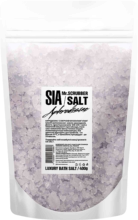 Bath Salt "Aphrodisiac" - Mr.Scrubber Sia Aphrodisiac  — photo N1