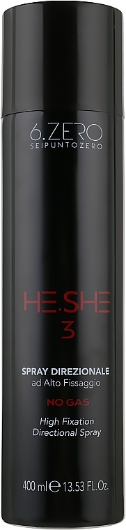 Hair Spray - Seipuntozero He.She Directional High Fixation Spray — photo N1