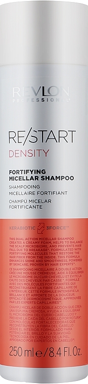 Strengthening Micellar Shampoo - Revlon Professional Restart Density Fortifying Micellar Shampoo — photo N1