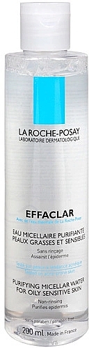 Micellar Water - La Roche-Posay Effaclar Purifying Micellar Water — photo N1