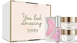Fragrances, Perfumes, Cosmetics 5-Piece Set - Eclat Skin London Giftset Skin Hydration Glow Collection