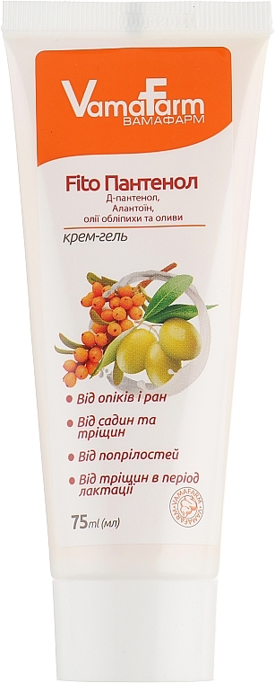 Fito Panthenol Cream Gel - VamaFarm — photo N2