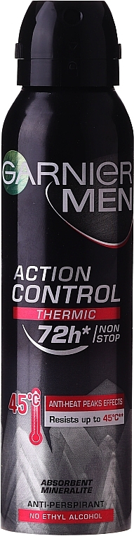 Deodorant-Spray "Active Control" - Garnier Mineral Men 72h Action Control Thermic — photo N1