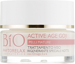 Face Cream - Phytorelax Laboratories Active Age Goji Restorative Night Face Treatment — photo N2