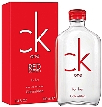 Fragrances, Perfumes, Cosmetics Calvin Klein CK One Red Edition Her - Eau de Toilette