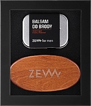 Set - Zew For Men (/Beard/brush + balm/80ml) — photo N1