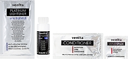 Lightener up to 9 Tones - Venita Plex Platinum Lightener — photo N2