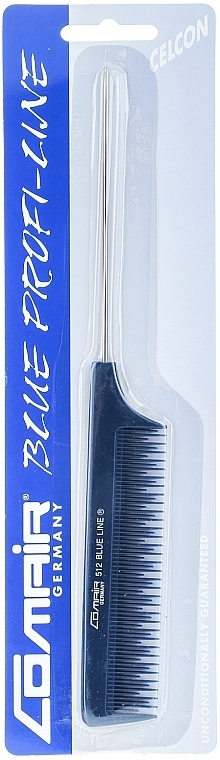Comb with Pin #512 "Blue Profi Line", 20,5 cm - Comair — photo N1