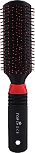 Hair Brush, 2229, black-red - Top Choice — photo N1