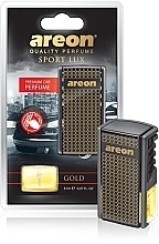 Fragrances, Perfumes, Cosmetics Air Freshener - Areon Car Blister Sport Lux Gold