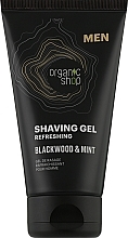 Blackwood & Mint Shaving Gel - Organic Shop Men Shaving Gel — photo N1