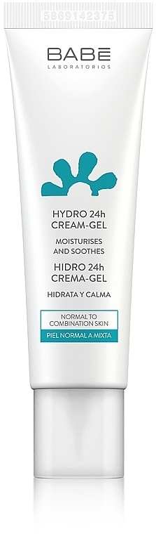 24H Moisturizing & Soothing Cream-Gel - Babe Laboratorios Hydro 24h Cream — photo N1