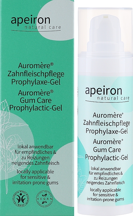 Preventive Gum Gel - Apeiron Auromere Gum Care Prophylaxis Gel — photo N2