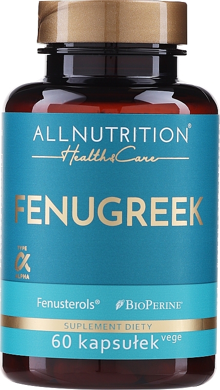 Fenugreek Dietary Supplement  - Allnutrition Health & Care Fenugreek Suplement Diety — photo N1