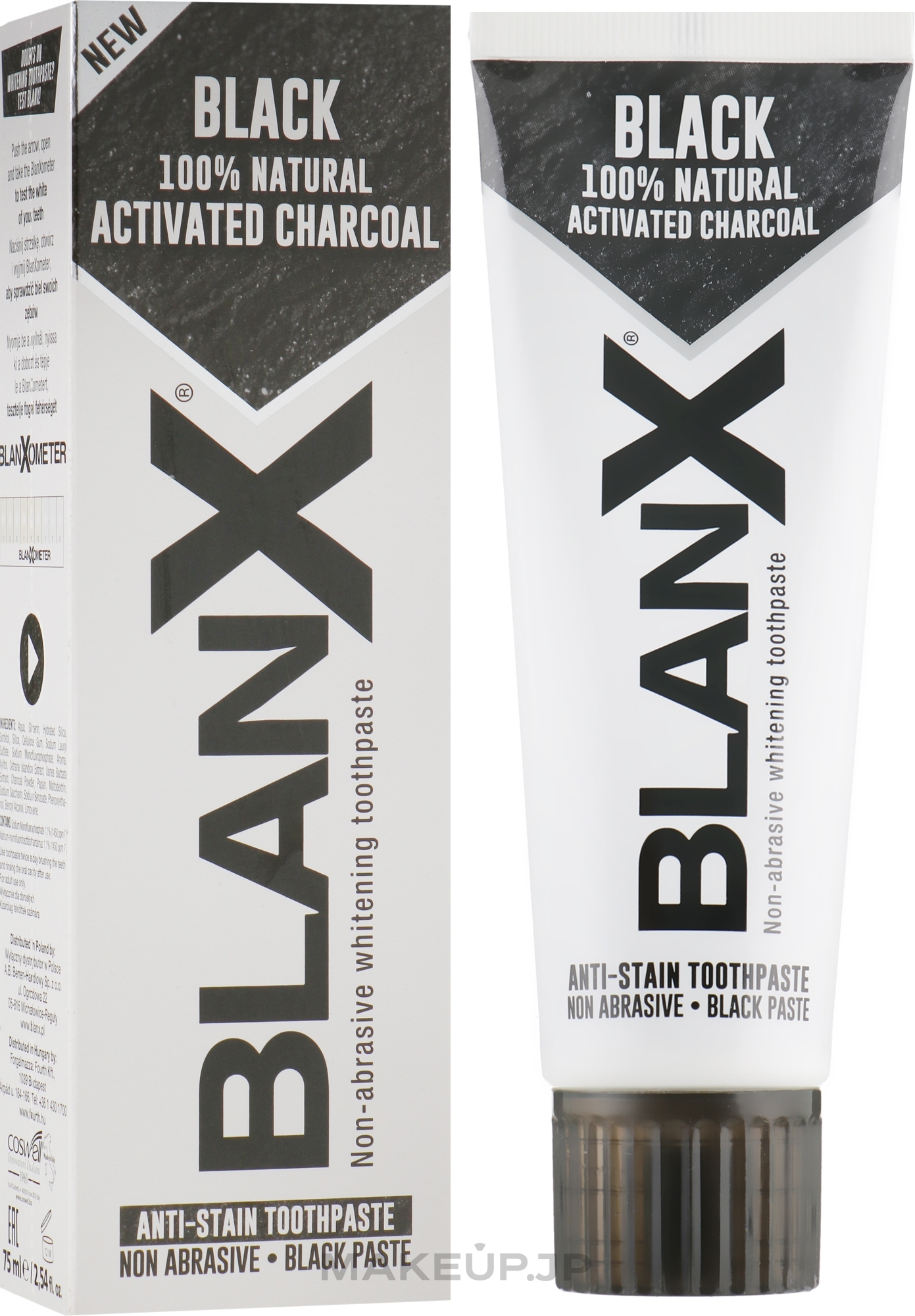 Charcoal Toothpaste - Blanx Black — photo 75 ml