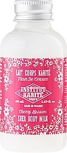 Fragrances, Perfumes, Cosmetics Body Milk - Institut Karite Fleur de Cerisier Shea Body Milk Cherry Blossom (mini size)