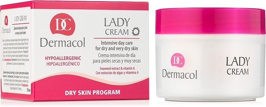 Day Cream for Dry Skin - Dermacol Dry S.P. Lady Day Cream — photo N1