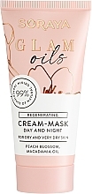Fragrances, Perfumes, Cosmetics Regenerating Face Cream Mask - Soraya Glam Oils Regenerating Cream-Mask
