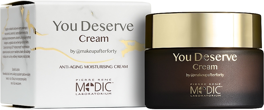 Anti-Aging Face Cream - Pierre Rene Medic Laboratorium You Deserve Cream — photo N2