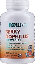 Kids Probiotic "Acidophilus". berry taste - Now Foods Berry Dophilus — photo N5