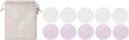Reusable Makeup remover discs - Sister Young Snap Make Up Removal Pads — photo N2