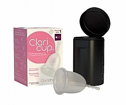 Disinfectant Menstrual Cup, size 1 - Claripharm Claricup Menstrual Cup — photo N2