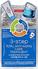 Fragrances, Perfumes, Cosmetics 3-Step Anti-Aging Complex - Purederm 3-Step Total Anti-Aging Care Treatment