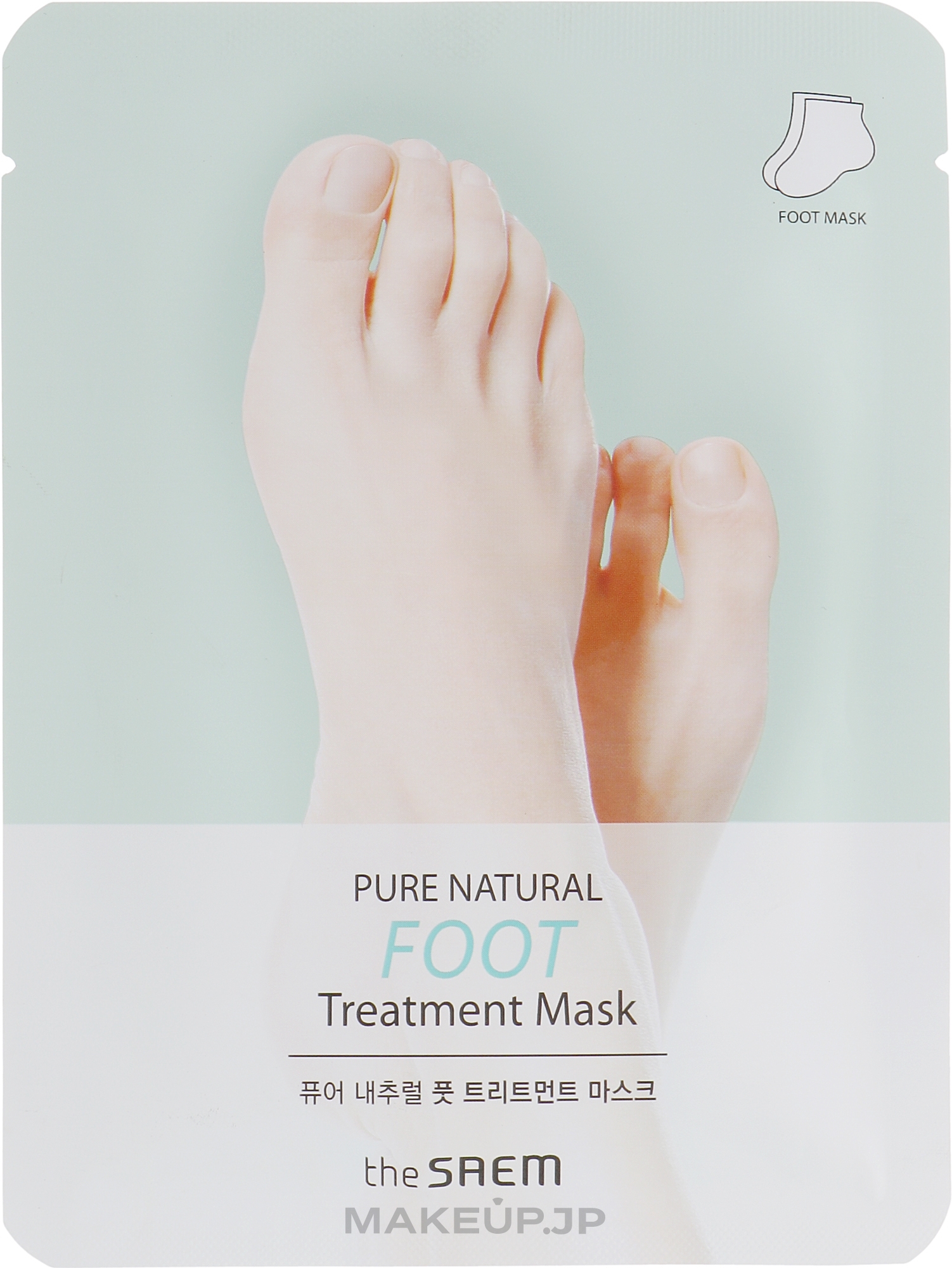 Foot Mask - The Saem Pure Natural Foot Treatment Mask — photo 16 ml