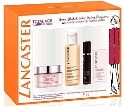 Fragrances, Perfumes, Cosmetics Set - Lancaster Total Age Correction Program Set (ser/10ml + cleanser/100ml + cr/3ml + cr/50ml) 