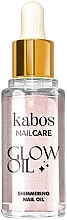 Hand and Nail Oil - Kabos Nail Care Glow Oil Shimmering Nail Oil — photo N1