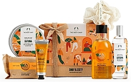 Fragrances, Perfumes, Cosmetics 6-Piece Gift Set - The Body Shop Satsuma Medium Gift Set