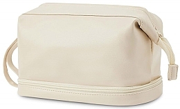 Travel Cosmetic Bag KS106K, creamy - Ecarla — photo N1